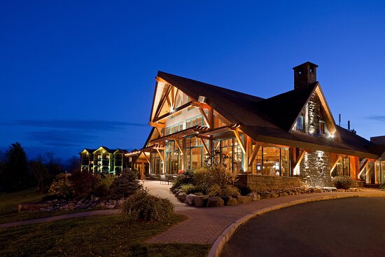 Crown Plaza Resort at dusk