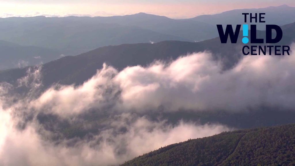 Clouds over Adirondack mountains