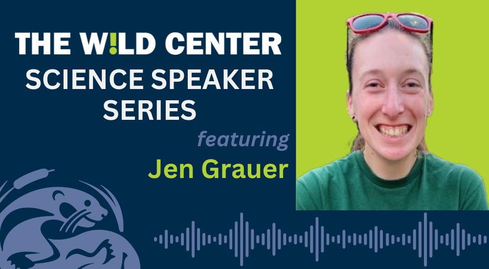 Science Speaker Series graphic with Jen Grauer