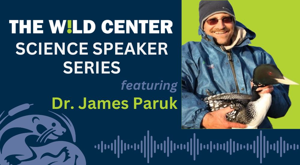 Science Speaker Series graphic with Dr. James Paruk