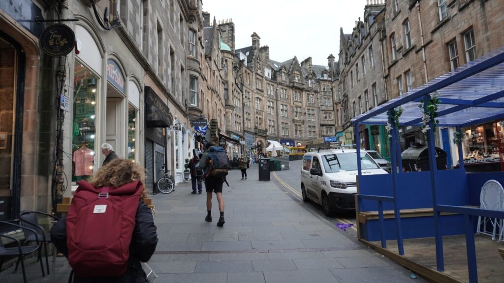 Glasgow sidewalk